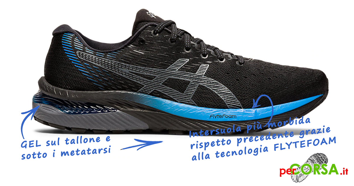 asics gel windhawk scheda tecnica